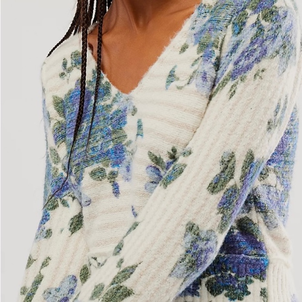 Show Me Your Mumu Festibell Sweater Wisteria Size xs